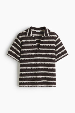 Polo efecto crochet - H&m фото 2
