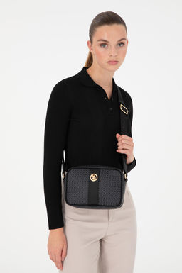 Женская черная сумка Неожиданная скидка в корзине