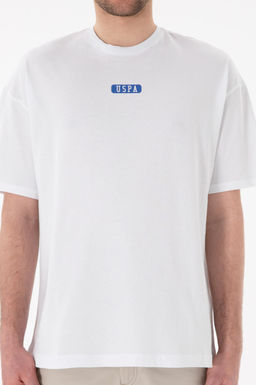 Erkek Oversize Fit Bisiklet Yaka Beyaz Ti__rt Sepette S_rpriz _ndirim - U.s. polo assn фото 7