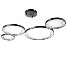 Светильник «Кристалл» LED 130 Вт 3000-6000К черный 96×55×100 см BayerLux