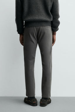 PANTAL?N CHINO SKINNY FIT / Gris antracita - Zara фото 11
