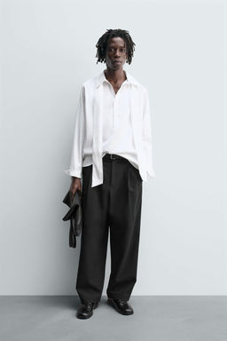 FLOWING SHIRT WITH BOW