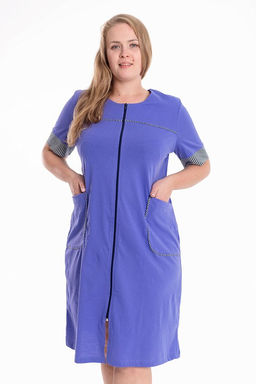 Халат М325194лс лиловый/синий - Елена фото 8