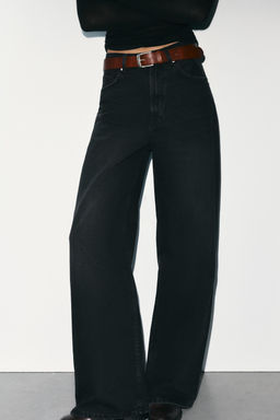 TRF EXTRA WIDE-LEG HIGH-WAIST JEANS - Zara фото 8