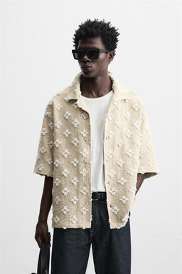 TEXTURED JACQUARD SHIRT - Zara фото 2