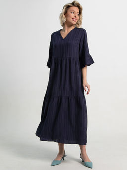 Платье бохо Марисоль (темно-синее) П15387-8М - Lt collection фото 2