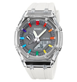 Часы наручные Skmei мужские электронные спортивные 2100white-grey