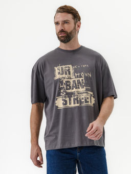 CHILLEASY 320003С-29 Футболка мужская, Антрацит