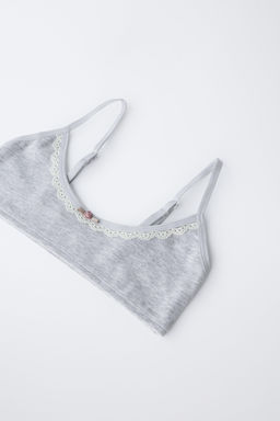 9-14 A?OS/ PACK TRES TOPS PUNTILLA / Multicolor