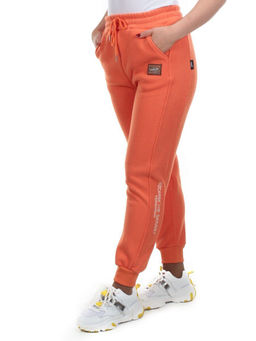 01 ORANGE Брюки спортивные женские на флисе (100% хлопок) 7986