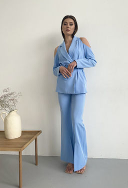 Костюм AURA 9158-170 голубой