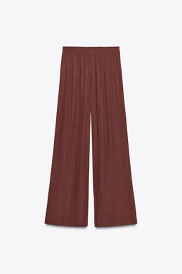 WIDE FLOWING TROUSERS - Zara фото 4