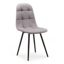 Стул мягкий для кухни «Лукас», обвивка velutto 32, цвет графит