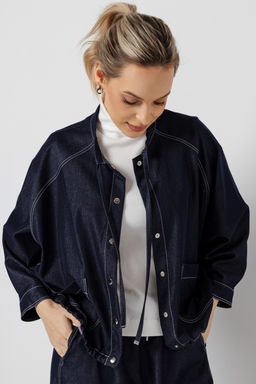 Жакет женский 4510/01/Синий, джинс