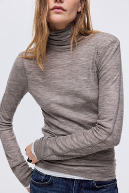 Top de lana con cuello alto - H&m фото 4