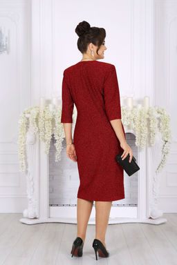 Платье Ninele 7499 красный  фото 7