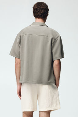 Pantal?n corto texturizado Relaxed Fit - H&m фото 7