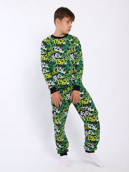 Пижама "Макар" зеленый