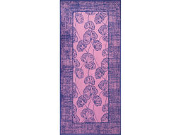 Полотенце махровое 6с102.411ж1 Весенний напев(пурпурн3) 67х150см