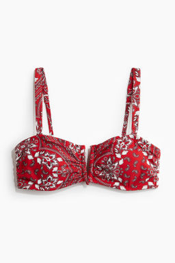 Top de bikini bandeau con relleno - H&m фото 2