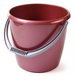 Ведро пластмассовое "Удачное" 5л, д22см, h20см, цвет микс, без крышки (Россия)