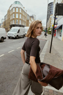 BOAT NECK T-SHIRT - Zara фото 3