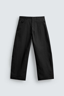 PANTAL?N CURVED FIT / Negro - Zara фото 7