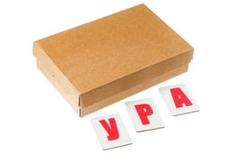 Обучающая игра Алфавит на плашках - Smiledecor фото 2