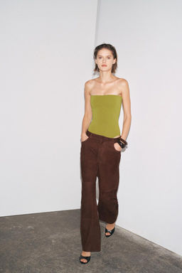 STRETCH BANDEAU BODYSUIT