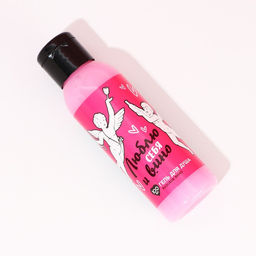 Гель для душа Люблю себя и вино, 100 мл, аромат розового вина, Чистое счастье  фото 3