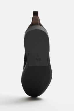 LEATHER CHELSEA BOOTS - Zara фото 8