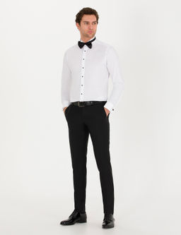 Beyaz Slim Fit Smokin G_mlek