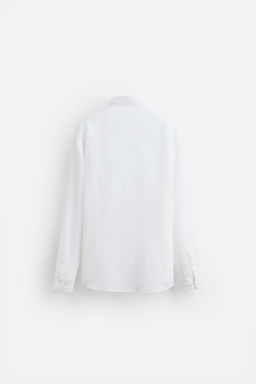100% LINEN SHIRT - Zara фото 7
