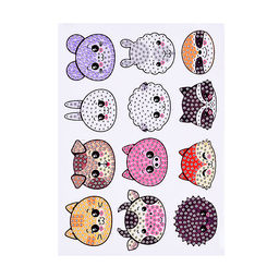 Мозаика алмазная "В мире животных" в коробке