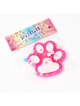 Сквиш антистресс - игрушка «Кошачья лапка», с блёстками, МИКС