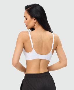 Топ-бюстье бюстгальтер бесшовный Vanessa for me S008 нейлон, эластан белый размеры S, M, L, XL