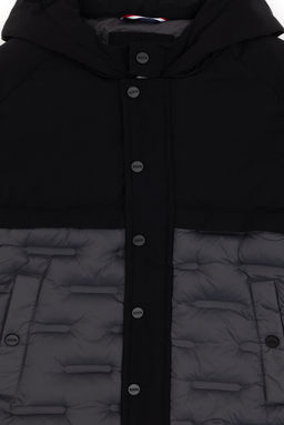 Черное пальто для мальчика - U.s. polo assn фото 3