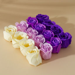 Мыло лепестковое С 8 Марта!, 16 шт., аромат цветочный, Чистое счастье  фото 6