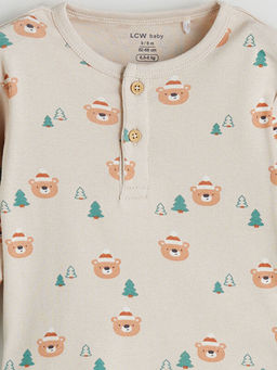 Bisiklet Yaka Erkek Bebek Ti??rt ve Pantolon 2li Tak?m