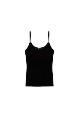 POLYAMIDE TOP WITH THIN STRAPS - Zara фото 28