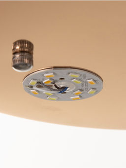 Люстра потолочный BayerLux Tanja, 28 Вт, LEd, 4000-6000К, золото, 63×41×42 см
