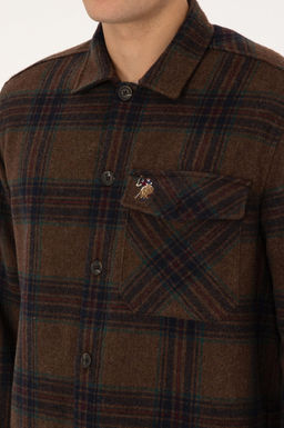 Erkek Kahverengi Uzun Kollu G_mlek - U.s. polo assn фото 7