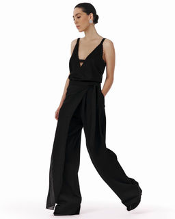 Топ с кружевом