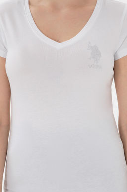 Kad_n Beyaz Basic Ti__rt Sepette S_rpriz _ndirim - U.s. polo assn фото 6