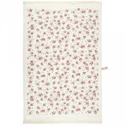 Полотенце кухонное махровое "Чаепитие" 40х60см, хлопок 100%, с петелькой, набор 2шт, цвета микс, на хангере (Китай)