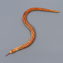 Деревянная игрушка «Змея», 50 × 1,6 × 1,6 см МИКС