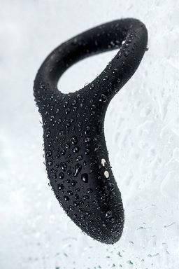 Эрекционное кольцо LOVENSE Diamo, силикон, черное, 13,3 см