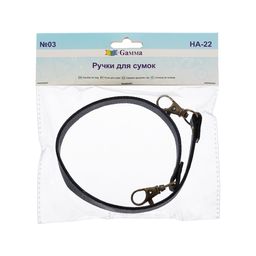 Gamma HA-22 Ручка для сумки 45 см 1 шт. №03 чёрный