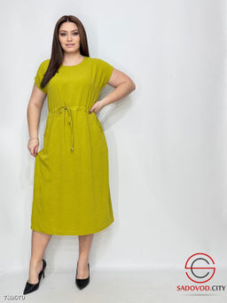 Платье с коротким рукавом