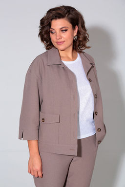 Костюм Liona Style 881 мокко  фото 3
